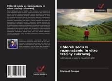 Capa do livro de Chlorek sodu w rozmnażaniu in vitro trzciny cukrowej. 