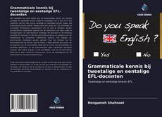 Bookcover of Grammaticale kennis bij tweetalige en eentalige EFL-docenten