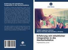 Buchcover von Erfahrung mit inhaltlicher Integration in die Hochschullehre