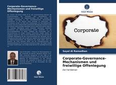 Bookcover of Corporate-Governance-Mechanismen und freiwillige Offenlegung