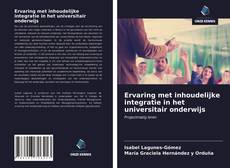 Обложка Ervaring met inhoudelijke integratie in het universitair onderwijs