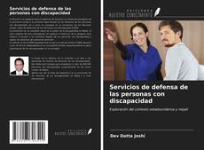 Capa do livro de Servicios de defensa de las personas con discapacidad 