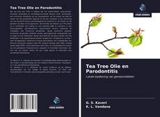 Portada del libro de Tea Tree Olie en Parodontitis