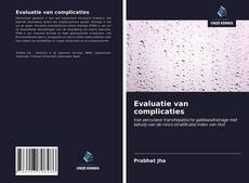 Buchcover von Evaluatie van complicaties