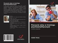 Copertina di Poczucie winy w treningu psychoanalitycznym