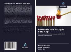 Buchcover von Perceptie van Aarogya Setu App