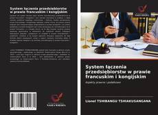 System łączenia przedsiębiorstw w prawie francuskim i kongijskim的封面