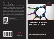 Portada del libro de Tolerancja w prawie administracyjnym