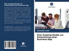 Borítókép a  Eine Scoping-Studie zur Entwicklung einer Business-App - hoz