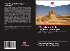 Bookcover of L'Égypte après la conquête islamique