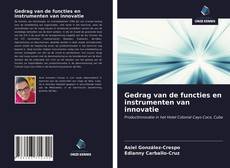 Gedrag van de functies en instrumenten van innovatie kitap kapağı