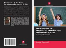 Capa do livro de Preferências de Feedback Corretivo dos Estudantes de ESL 