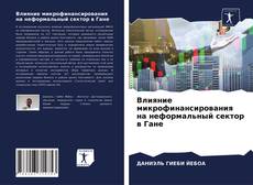 Bookcover of Влияние микрофинансирования на неформальный сектор в Гане