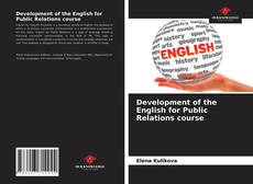 Development of the English for Public Relations course的封面