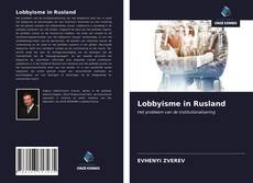Capa do livro de Lobbyisme in Rusland 