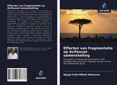 Bookcover of Effecten van fragmentatie op Avifaunal-samenstelling