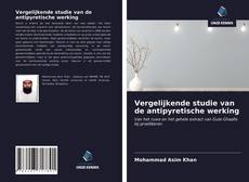 Обложка Vergelijkende studie van de antipyretische werking