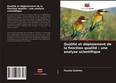 Buchcover von Qualité et déploiement de la fonction qualité : une analyse scientifique