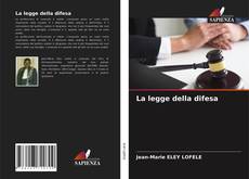 Couverture de La legge della difesa