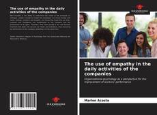 Capa do livro de The use of empathy in the daily activities of the companies 