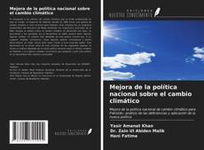 Bookcover of Mejora de la política nacional sobre el cambio climático