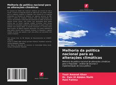 Borítókép a  Melhoria da política nacional para as alterações climáticas - hoz