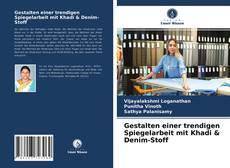 Buchcover von Gestalten einer trendigen Spiegelarbeit mit Khadi & Denim-Stoff