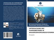 Copertina di UNTERSUCHUNG DES PUMPENBETRIEBS IN WASSERVERSORGUNGSSYSTEMEN