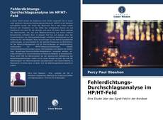 Обложка Fehlerdichtungs-Durchschlagsanalyse im HP/HT-Feld