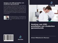 Buchcover von Analyse van USE-prestaties van studenten geneeskunde