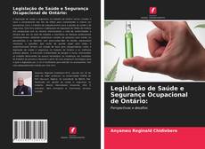 Capa do livro de Legislação de Saúde e Segurança Ocupacional de Ontário: 