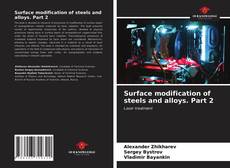 Capa do livro de Surface modification of steels and alloys. Part 2 