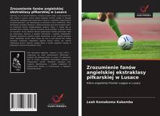 Bookcover of Zrozumienie fanów angielskiej ekstraklasy piłkarskiej w Lusace