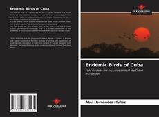 Capa do livro de Endemic Birds of Cuba 