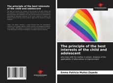 Capa do livro de The principle of the best interests of the child and adolescent 