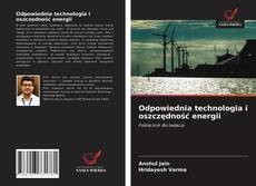 Bookcover of Odpowiednia technologia i oszczędność energii