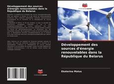 Copertina di Développement des sources d'énergie renouvelables dans la République du Belarus