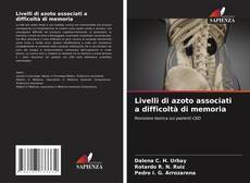 Обложка Livelli di azoto associati a difficoltà di memoria