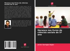 Borítókép a  Herança nos livros de ciências sociais do 5º ano - hoz