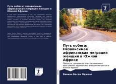 Обложка Путь побега: Независимая африканская миграция женщин в Южной Африке