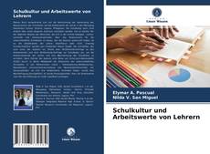 Capa do livro de Schulkultur und Arbeitswerte von Lehrern 