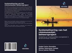 Buchcover von Systematisering van het communautair beheersproject