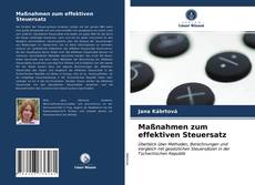 Capa do livro de Maßnahmen zum effektiven Steuersatz 