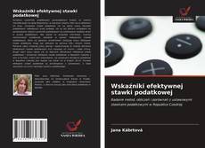 Bookcover of Wskaźniki efektywnej stawki podatkowej