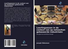 Capa do livro de Leerlingwezen in de context van op netwerken gebaseerde industrieën 