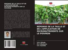 Copertina di RÉPONSE DE LA TAILLE ET DE L'APPLICATION DE MICRONUTRIMENTS SUR LE POIVRON