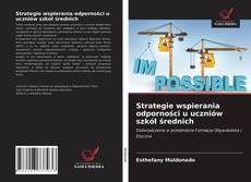 Bookcover of Strategie wspierania odporności u uczniów szkół średnich