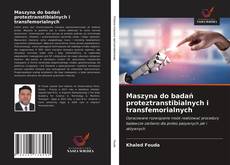 Bookcover of Maszyna do badań proteztranstibialnych i transfemorialnych