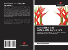 Capa do livro de Sustainable and sustainable agriculture 