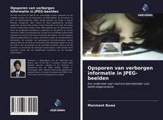 Buchcover von Opsporen van verborgen informatie in JPEG-beelden